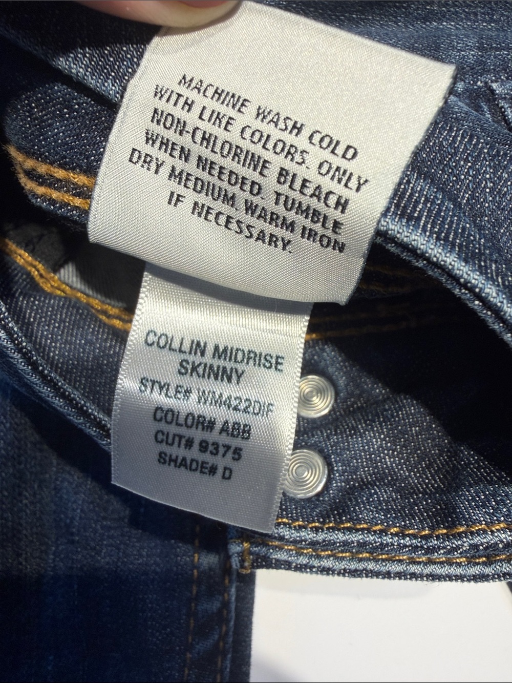 Hudson Collin Flap Mid Rise Skinny Jeans Sz 28 - Picture 16 of 17